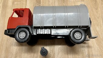 TECHNOPLAST popelářské auto stará retro hračka - 5