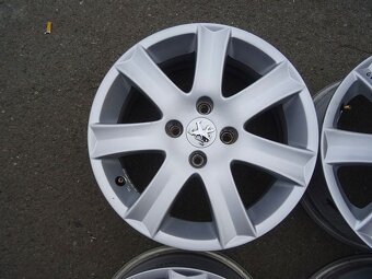 Alu disky origo Peugeot, 16", 4x108, ET 27, šířka 6J - 5