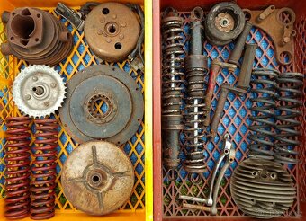 Jawa čz drobné díly na motocykl kývačka panelka pionýr apod. - 5