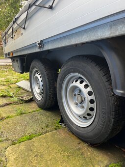 Přívěsný dvouosý vozík za auto - 5