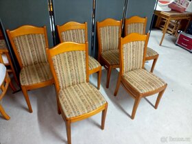 Prodám 6 x hezké židle z masivu - 5