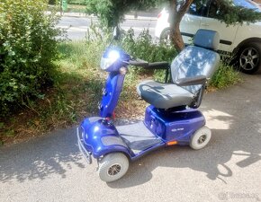 Vozítko elektrické čtyřkolové dojezd na nákupy - 5