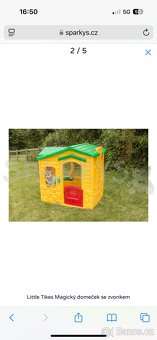 Zahradní domeček - Little Tikes Magický domeček se zvonkem - 5
