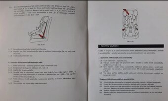 Autosedačka 15-36 kg. - 5