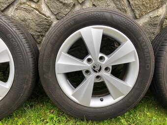 Alu kola Škoda Velorum 5x112 r16 na letních pneu - 5