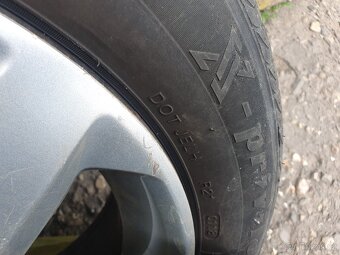 4x original opel kola letni pneu 205/55/16 80% - 5