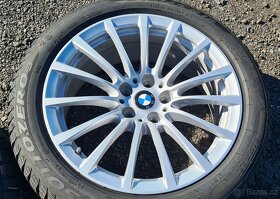 Orig. Alu kola BMW 5 G30, Pirelli 245/45R18, 5mm - 5