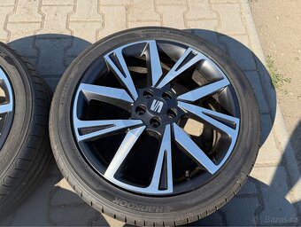 4x al kola 5x100 18 + pneu letní 215/45 R18 - 5