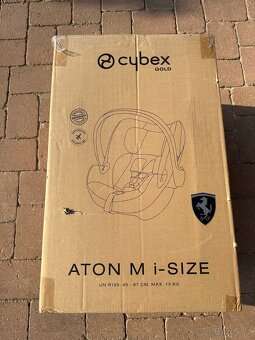 Dětská autosedačka Cybex Gold Aton 5 Ferrari se základnou - 5