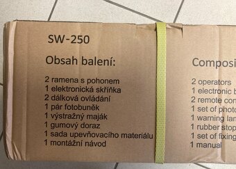 IN SW-250 pohon křídlových vrat - 5