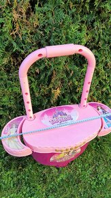 Plast. kosmeticky stolek/kufrik na kolečkách - 5