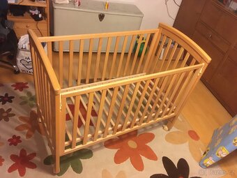 Dětská postýlka s matrací 120x60 cm - 5