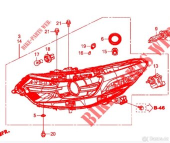 Honda Accord 8G BiXenon REZERVACE - 5