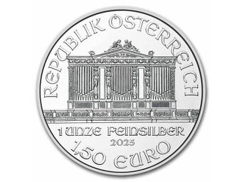 Mince investiční stříbro 1oz - 31.11g - 5