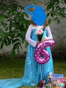 Zpívají panenka Elza ,budík, puzle, sáčky, box, atd. Frozen - 5