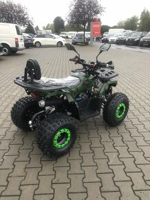 Dětská čtyřkolka Piranha Veyron 125cc 1G8 - zelený maskáč - 5