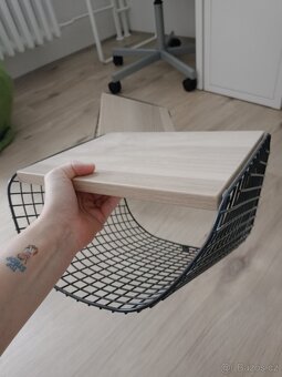 2 ks nocni stolek / policka Ikea Svenshult - 5