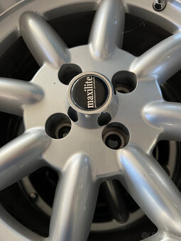 Alu kola Minilite Maxilite 7x15 ET0 4x98mm-Fiat,ABARTH - 5