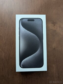 iPhone 15 Pro 128GB - Černý titan, TOP stav, v záruce
- 5