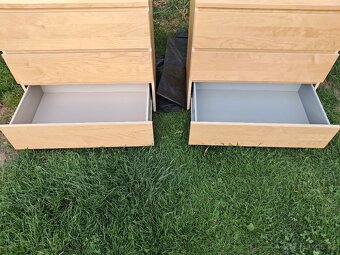 2x ikea komoda Malm bříza 3 zásuvky - 5