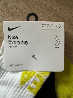 Nový 3 pack ponožek Nike - 5