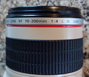 Canon EF 70-200mm F/4 L IS USM + příslušenství, STABILIZÁTOR - 5