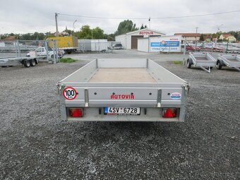 Bazarový brzděný přívěs TMD 2,7T B2 3,65x1,70/0,30 - 5