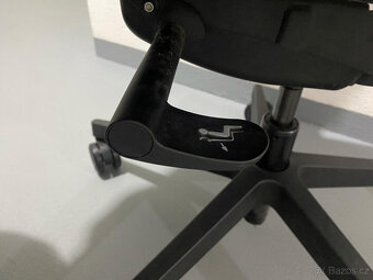 Profesionální Kancelářská židle (černé, červené) - 5