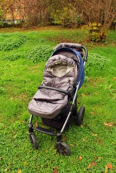 Kočárek ESPIRO HUSKY XL 2022 Navy 203 + zimní výbava - 5