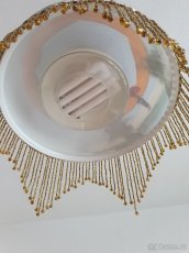 Lustr lampa velká starožitná ručně malovaná - 5