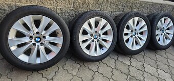 Originál alu BMW 5 E60 5x120 225/50 R17 letní - 5