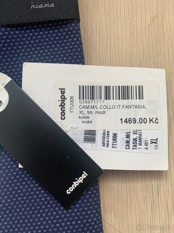 Pánská košile XL dlouhý rukáv slim fit - 5
