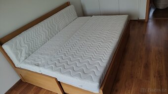 ROZKLÁDACÍ POSTEL TINA TANDEM s úložným prostorem - 5