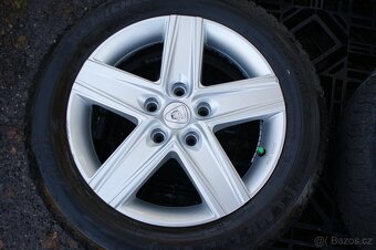 Aluett alu kol R16 Seat Audi Skoda VW zimni pneu - 5