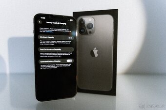 iPhone 13 Pro Max 128GB Graphite | TOP stav | Baterie 89% - 5