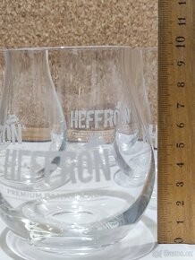 Sklenice na rum Heffron, reklamní skleničky, 6ks, pošta 69.- - 5