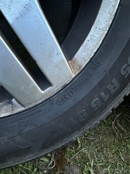 Alu VW 5x100 r15 - zimní pneu - 5