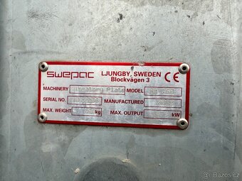 Swepac FB160 kvalitní vibrační švýcarská deska 160Kg - 5