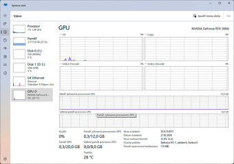 Herní počítač s RTX 3060 12GB - 5