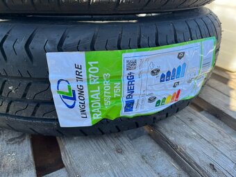 5 Kompletní kolo 155/70 R13 rozteč 4x100 pro přívěsné vozíky - 5