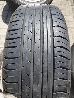Alu kola vw 5x100 r15 6j et43 letni pneu 195/55/15 - 5