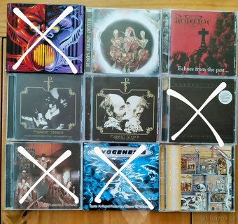 CD metal - zahraniční, část C - SLEVA : - 5