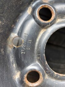 5x108 R16 a 4x100 R14 Rezerva Dojezdové kolo - 5