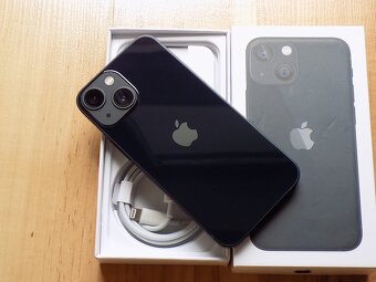 APPLE iPhone 13 mini 128GB Black - ZÁRUKA - TOP STAV - 5