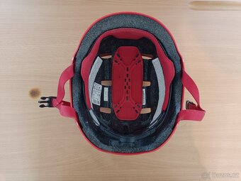 Dětská helma na kolo Decathlon BTWIN vel. S 52-55cm červená - 5