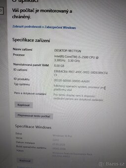 PC Intel i5 ,case Zalman,1tb HDD, komplet s monitorech 24" - 5