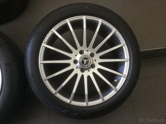 4 ALU KOLA 19” MERCEDES VČETNĚ LETNÍCH PNEU 245/45R19 - 5