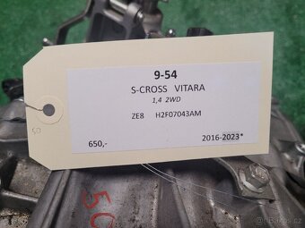 SUZUKI S-CROSS 1.4 Boosterjet MHEV, 96 kW - prevodovka ZE8 - 5