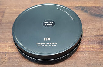 Neutrální šedý filtr GOBE ND1000 MRC - 43mm / 16 L - Nový - 5