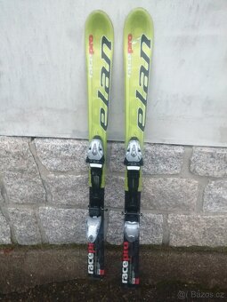 lyže 120 + lyžáky 23 - 5